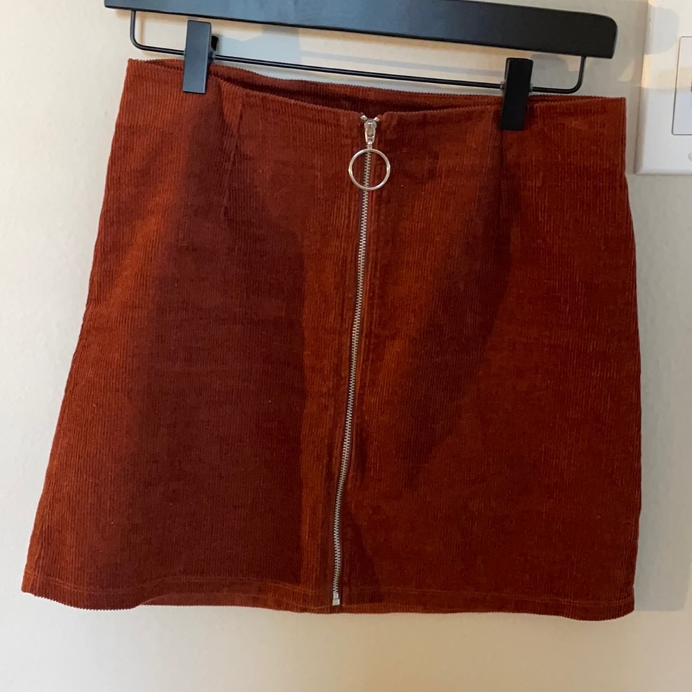 Corduroy skirt